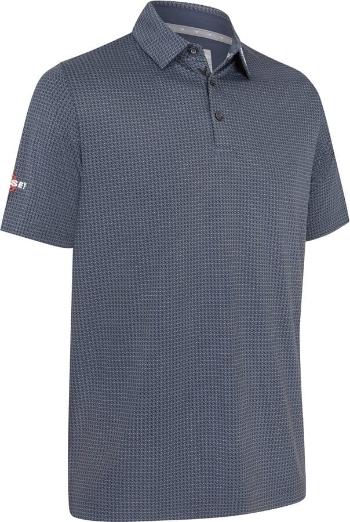 Callaway Odyssey Print Mens Caviar M Polo košile