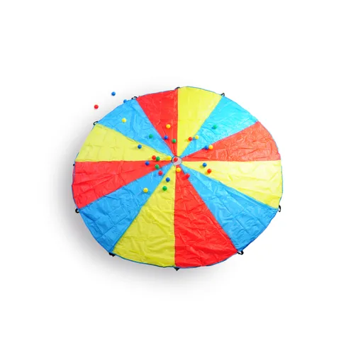 BS Toys Motorický padák s míčky