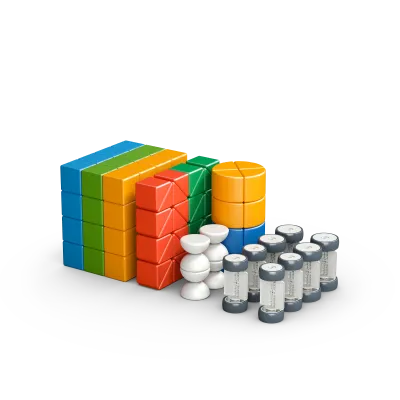 Geomag Magicube Shapes 128 dílků