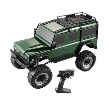 Double Eagle Land Rover Defender RC/távirányítós autó, 1:8, zöld (E328-003)