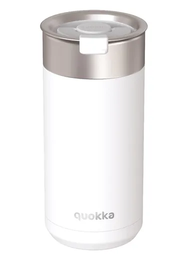 Termohrnek se sítkem Boost, 400ml, Quokka, bílý