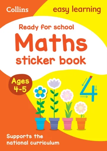 Ready for school: maths Sticker Book Ages 4-5 - Collins Easy Learning