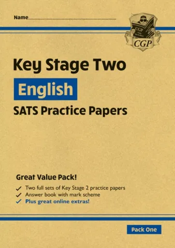 KS2 English Year 6 SATS Practice Papers: Pack 1 - for the 2026 tests (with free Online Extras) - CGP Books