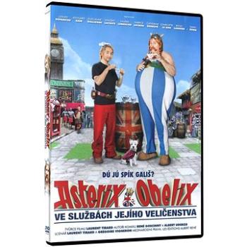 Asterix a Obelix ve službách Jejího Veličenstva - DVD (8594034861222)