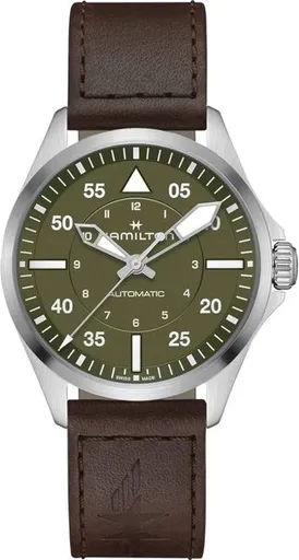 Hamilton Khaki Aviation Pilot Day Date Auto 39mm H76305560
