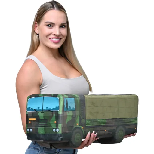 Plyšový vojenský transport (Velikost vozu: XXL)