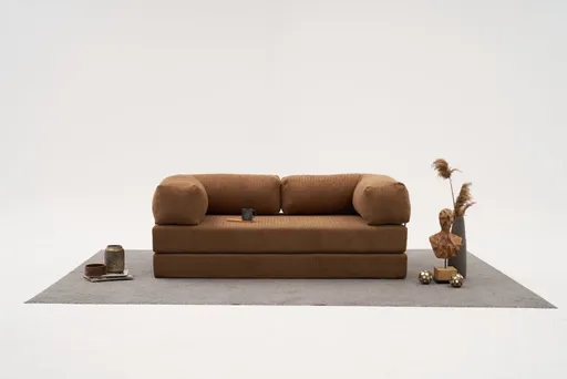 Trojmístná pohovka Comfort - Brown v2