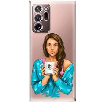 iSaprio Coffe Now - Brunette pro Samsung Galaxy Note 20 Ultra (cofnobru-TPU3_GN20u)