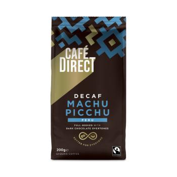 Káva mletá bez kofeinu Machu Picchu SCA 200 g   CAFÉDIRECT