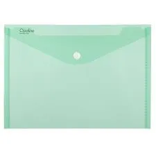 Obálka psaníčko A4 s drukem PP opaline zelená
