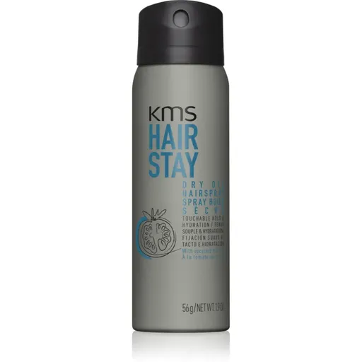 KMS Hair Stay Dry Oil Hairspray suchý olejový sprej s lehkou fixací 75 ml