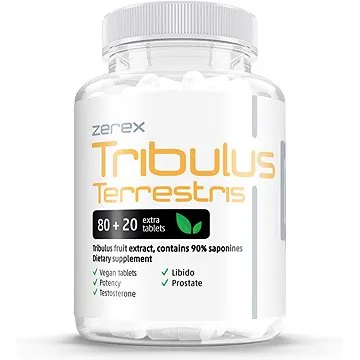 Zerex Kotvičník zemní 1000 mg, 90% saponinů, 100 kapslí (8588007981123)