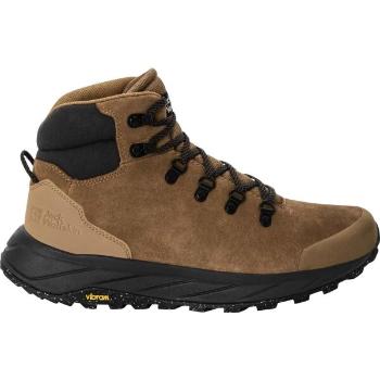 Jack Wolfskin TERRAVENTURE URBAN MID M Pánská outdoorová obuv, hnědá, velikost