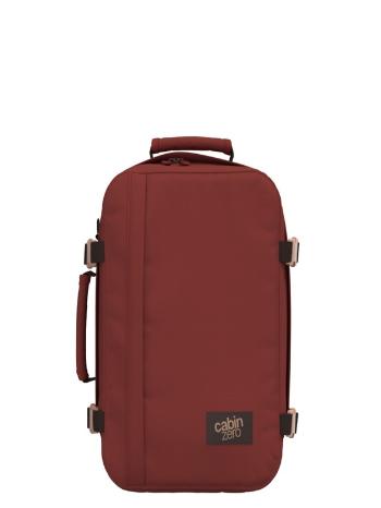 CabinZero Classic 28L Sangria Red Batoh Červená