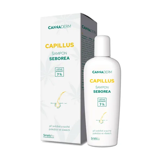 Cannaderm Capillus Šampon seborea 150 ml