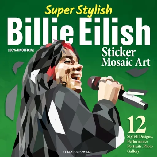 Super Stylish Billie Eilish Sticker Mosaic Art - Logan Powell
