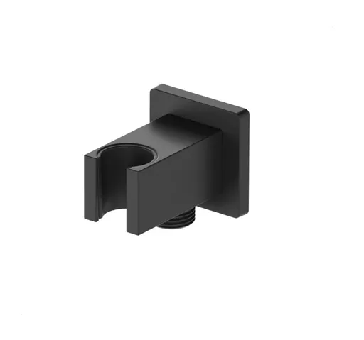 KFA Držák sprchy s vývodem, LOGON, černá 845-051-81