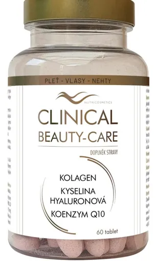Clinical Clinical Beauty-Care Kolagen + kyselina hyaluronová + koenzym Q10 60 tablet