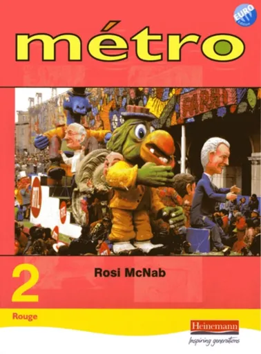 Metro 2 Rouge Pupil Book Euro Edition - Rosi McNab