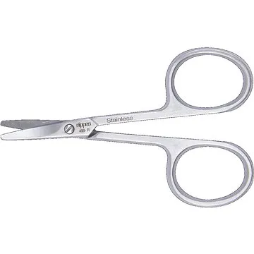 Solingen Nůžky dětské zahnuté kulaté nerez 8 cm (3636561)