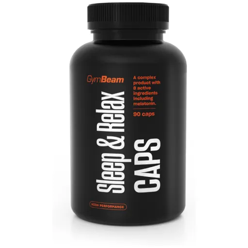 GymBeam SLEEP RELAX - 90 KAPS Doplňky výživy podle cíle, , velikost
