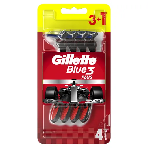 Gillette Jednorázová holítka Gillette Blue3 Plus 3+1 ks