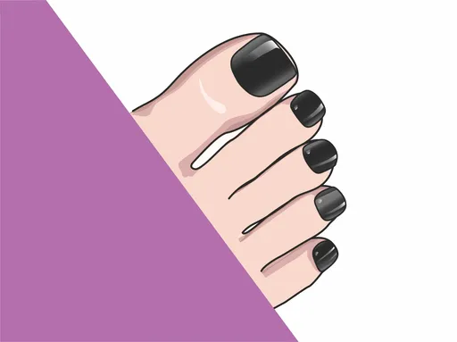 MANITIME gelové nálepky - Midnight Toe