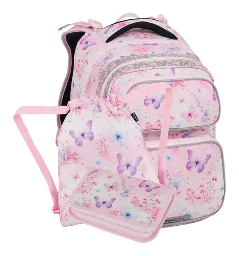 Malý školní set Bagmaster DOPI 25 A Set S Butterflies