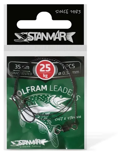 Stan-Mar Wolframové lanko 35cm - 25kg 1ks,Stan-Mar Wolframové lanko 35cm - 25kg 1ks