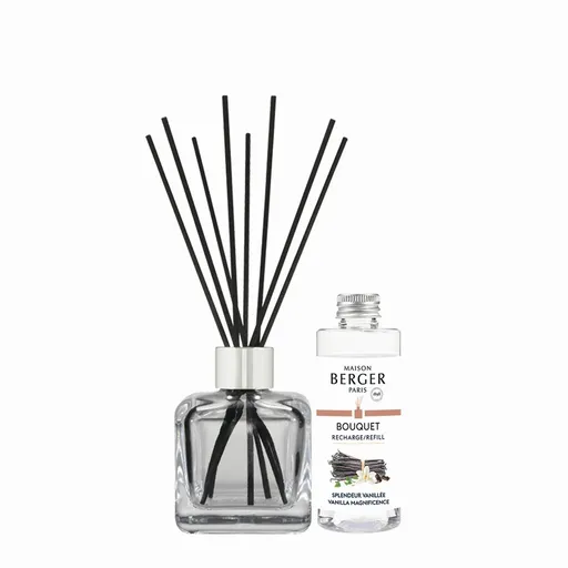 Maison Berger Paris Dárková sada aroma difuzér kostka + náplň Vanilla Magnificence 100 ml