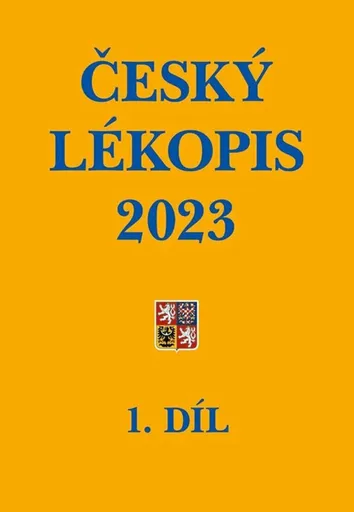 Český lékopis 2023, 1. - 4. díl - Ministerstvo zdravotnictví ČR