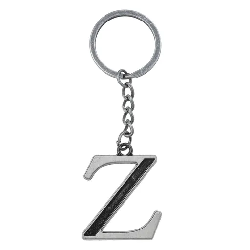 Stříbrno černá klíčenka Z Clayre & Eef