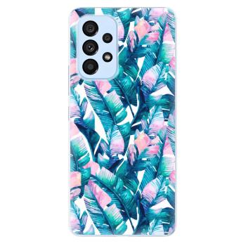 Odolné silikonové pouzdro iSaprio - Palm Leaves 03 - Samsung Galaxy A53 5G