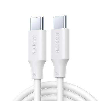 UGREEN US562 100W Kábel Typ USB-C / USB-C 2 metre biely