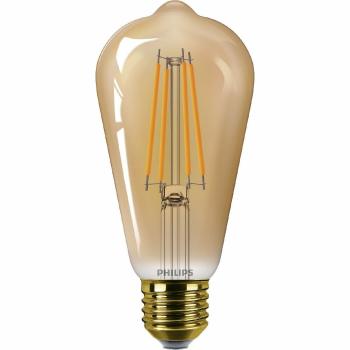 Philips LED filament žárovka E27 ST64 3,1W (25W) 1800K nestmívatelná, jantarová