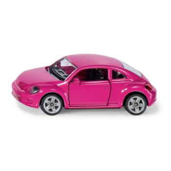 SIKU Blister - VW Beetle růžový s polepkama