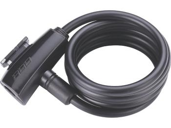 BBB Quicksafe Black Ocelové lanko-Zámek