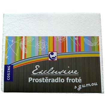 COSING Prostěradlo froté 150 g - bílá (8595608802146)