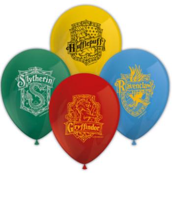 Procos Sada latexových balonů - Harry Potter fakulty 8 ks