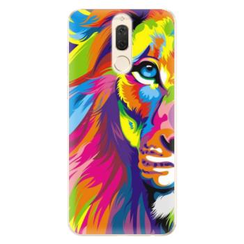 Odolné silikonové pouzdro iSaprio - Rainbow Lion - Huawei Mate 10 Lite