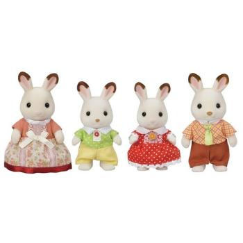 Sylvanian Families Rodina "chocolate" králíků, nová