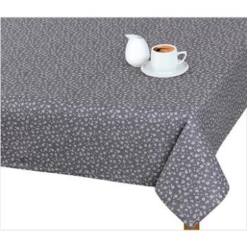 Bellatex Ubrus ADÉLA - 40 × 120 cm - šedý kvítek (7466)
