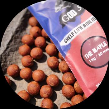 G.b.u. boilies the maple - 1 kg 24 mm