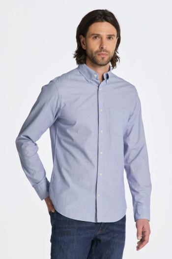 KOŠILE GANT REG FIL A FIL SHIRT COLLEGE BLUE