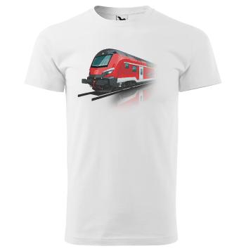 Tričko Škoda 109E (Velikost: 5XL, Typ: pre mužov, Farba tričká: Biela)
