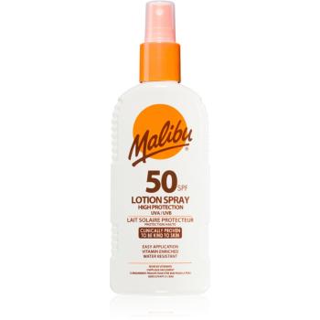 Malibu Lotion Spray High Protection opaľovací krém SPF 50 200 ml