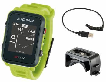 Sigma Pulsmetr iD.TRI BASIC Neon Green 24220