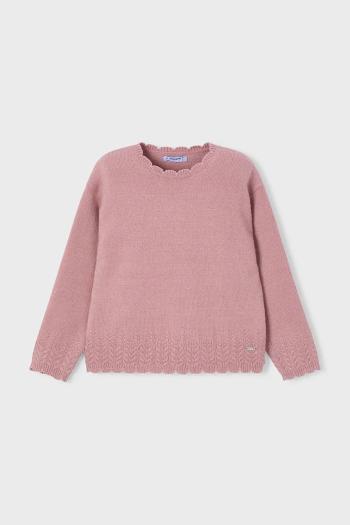 Mayoral gyerek pulóver rózsaszín, könnyű, 4302