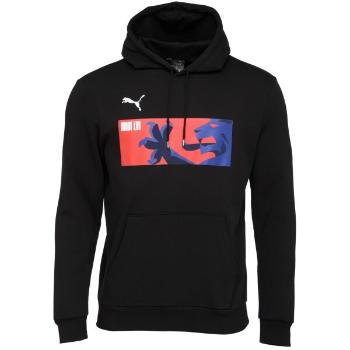 Puma HOODIE Pánská mikina, černá, velikost