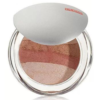 PUPA Milano Rozjasňující tvářenka (Luminys Baked All Over Illuminating Blush-Powder) 9 g 02 Stripes Natural